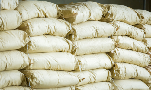 Bagged feed