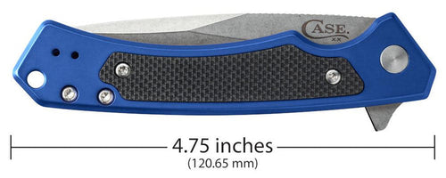 Case Blue Anodized Aluminum G-10 Marilla®