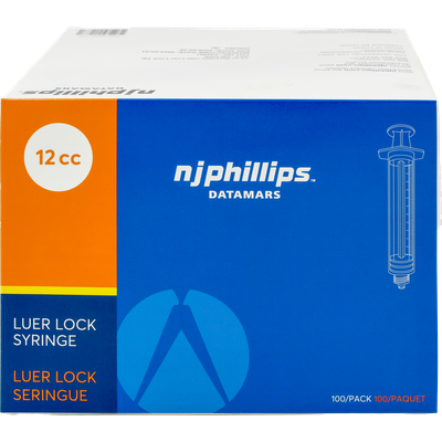 K&K Vet Syringe Disp Nj 12Cc Luer Lock