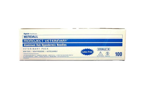 Kendall Needle Disposable Aluminum Hub Hypodermic