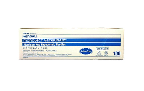 Kendall Needle Disposable Aluminum Hub Hypodermic