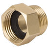 Landscapers Select Double Connector Brass